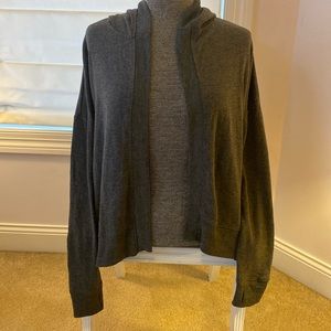 Open Front Sweatshirt